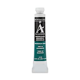 Grumbacher Academy Watercolor - Magnesium Green, 7.5 ml tube