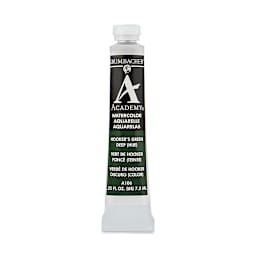 Grumbacher Academy Watercolor - Hooker's Green Deep Hue, 7.5 ml tube