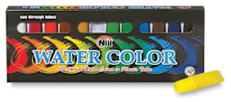 Niji Watercolors - Assorted Colors, Set of 12, 6 ml Tubes (Front of packaging.)