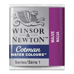 Winsor & Newton Cotman Watercolor Half Pan - Mauve