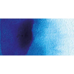 Winsor & Newton Cotman Watercolor Half Pan - Intense Blue swatch