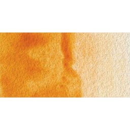 Winsor & Newton Cotman Watercolor Half Pan - Raw Sienna swatch