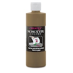 Createx Monotype Colors - Raw Umber, 8 oz bottle