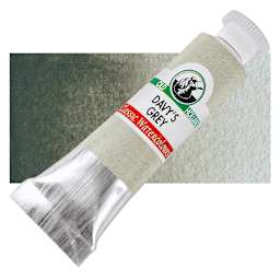 Old Holland Classic Artist Watercolor - Davy's Gray, 6 ml tube and swatch
