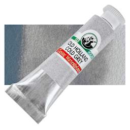Old Holland Classic Artist Watercolor - Old Holland Cold Gray, 6 ml tube with swatch