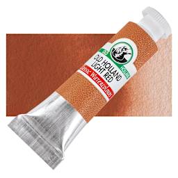Old Holland Classic Artist Watercolor - Old Holland Light Red, 6 ml tube and swatch