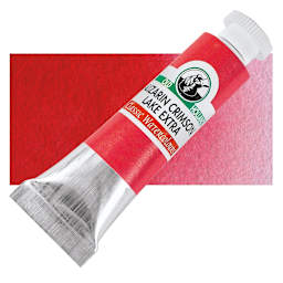 Old Holland Classic Artist Watercolor - Alizarin Crimson Lake Extra, 6 ml tube and swatch