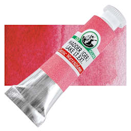 Old Holland Classic Artist Watercolor - Madder (Geranium) Lake Light Extra, 6 ml tube and swatch