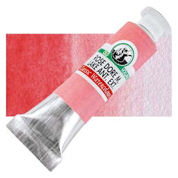 Old Holland Classic Artist Watercolor - Rose Dore Mad. Lake Antique Ex, 6 ml tube and swatch