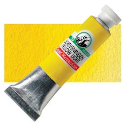 Old Holland Classic Artist Watercolor - Scheveningen Yellow Light, 6 ml tube with swatch