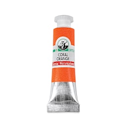 Old Holland Classic Artist Watercolor - Coral Orange, 6 ml tube