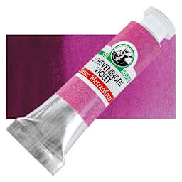 Old Holland Classic Artist Watercolor - Scheveningen Violet, 6 ml tube and swatch