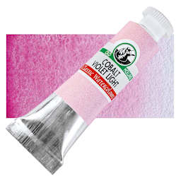 Old Holland Classic Artist Watercolor - Cobalt Violet Light, 6 ml tube and swatch