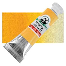 Old Holland Classic Artist Watercolor - Gamboge Lake Extra, 6 ml tube and swatch