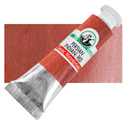 Old Holland Classic Artist Watercolor - Persian (Indian) Red, 6 ml tube and swatch