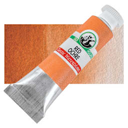 Old Holland Classic Artist Watercolor - Red Ochre, 6 ml tube and swatch