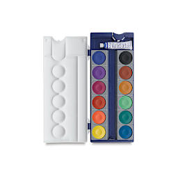 Pelikan Gouache Pans - Set of 12, Open Set