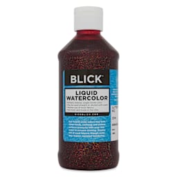 Blick Liquid Watercolors - Glitter Red, 8 oz