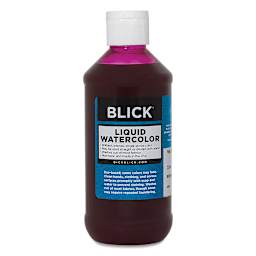 Blick Liquid Watercolor - Pink, 8 oz bottle