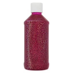 Blick Liquid Watercolors - Glitter Magenta, 8 oz back