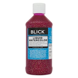 Blick Liquid Watercolors - Glitter Magenta, 8 oz