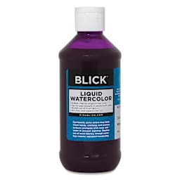 Blick Liquid Watercolor - Red Violet, 8 oz bottle