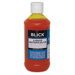Blick Liquid Watercolor - Yellow, 8 oz bottle