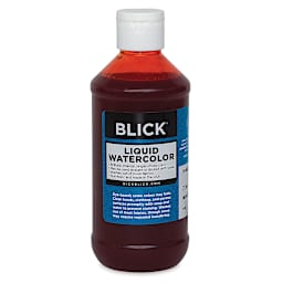 Blick Liquid Watercolor - Orange, 8 oz bottle
