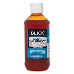 Blick Liquid Watercolor - Yellow Orange, 8 oz bottle