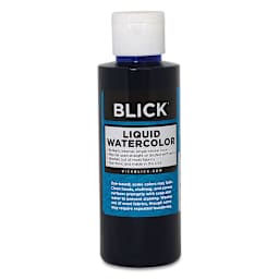 Blick Liquid Watercolor - Blue, 4 oz bottle