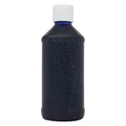 Blick Liquid Watercolors - Glitter Blue, 8 oz back