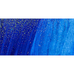 Blick Liquid Watercolors - Glitter Blue swatch