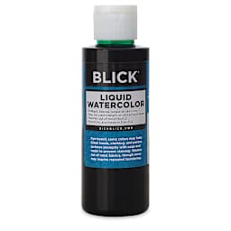 Blick Liquid Watercolor - Green, 4 oz bottle