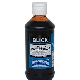 Blick Liquid Watercolor - Brown, 8 oz bottle