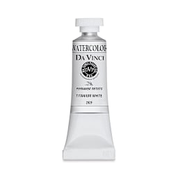 Da Vinci Artists' Permanent Watercolor - Titanium White, 15 ml tube
