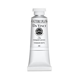 Da Vinci Artists' Permanent Watercolor - Titanium White, 37 ml tube