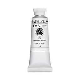 Da Vinci Artists' Permanent Watercolor - Chinese White, 37 ml tube