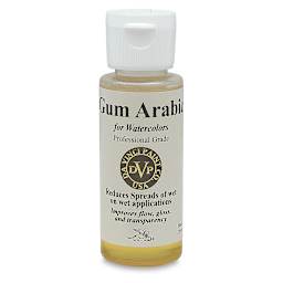 Da Vinci Artists' Watercolor Mediums - Gum Arabic, 2 oz bottle