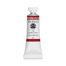Da Vinci Artists' Permanent Watercolor - Alizarin Crimson Quinacridone, 15 ml tube