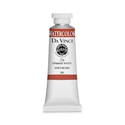 Da Vinci Artists' Permanent Watercolor - Venetian Red, 37 ml tube