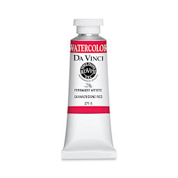 Da Vinci Artists' Permanent Watercolor - Quinacridone Red, 37 ml tube