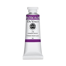 Da Vinci Artists' Permanent Watercolor - Quinacridone Permanent Magenta, 37 ml tube