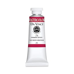 Da Vinci Artists' Permanent Watercolor - Quinacridone Rose Madder, 37 ml tube