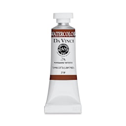 Da Vinci Artists' Permanent Watercolor - Terra Cotta (Light Red), 15 ml tube
