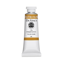 Da Vinci Artists' Permanent Watercolor - Yellow Ochre, 37 ml tube