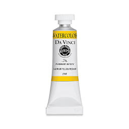 Da Vinci Artists' Permanent Watercolor - Cadmium Yellow Medium (CL), 15 ml tube