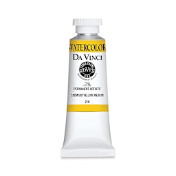 Da Vinci Artists' Permanent Watercolor - Cadmium Yellow Medium, 37 ml tube