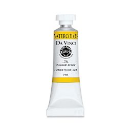Da Vinci Artists' Permanent Watercolor - Cadmium Yellow Light (CL), 15 ml tube