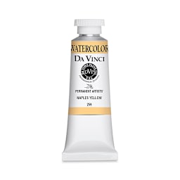 Da Vinci Artists' Permanent Watercolor - Naples Yellow, 37 ml tube