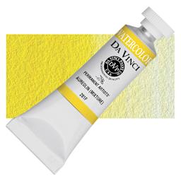 Da Vinci Artists' Permanent Watercolor - Aureolin Mix (CL), 15 ml tube and swatch
